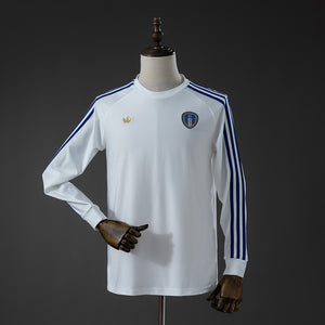 Camisa Leeds United Branca Manga Longa
