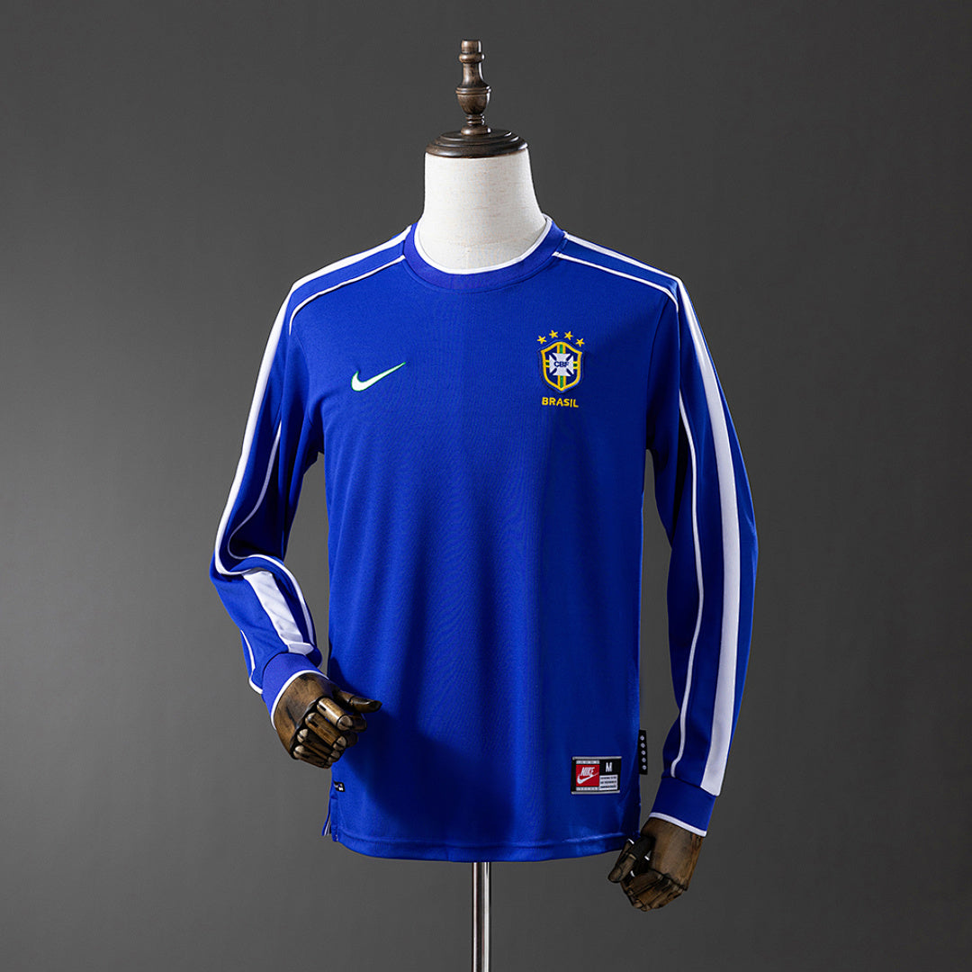 Camisa Brasil Retrô Manga Longa 1998