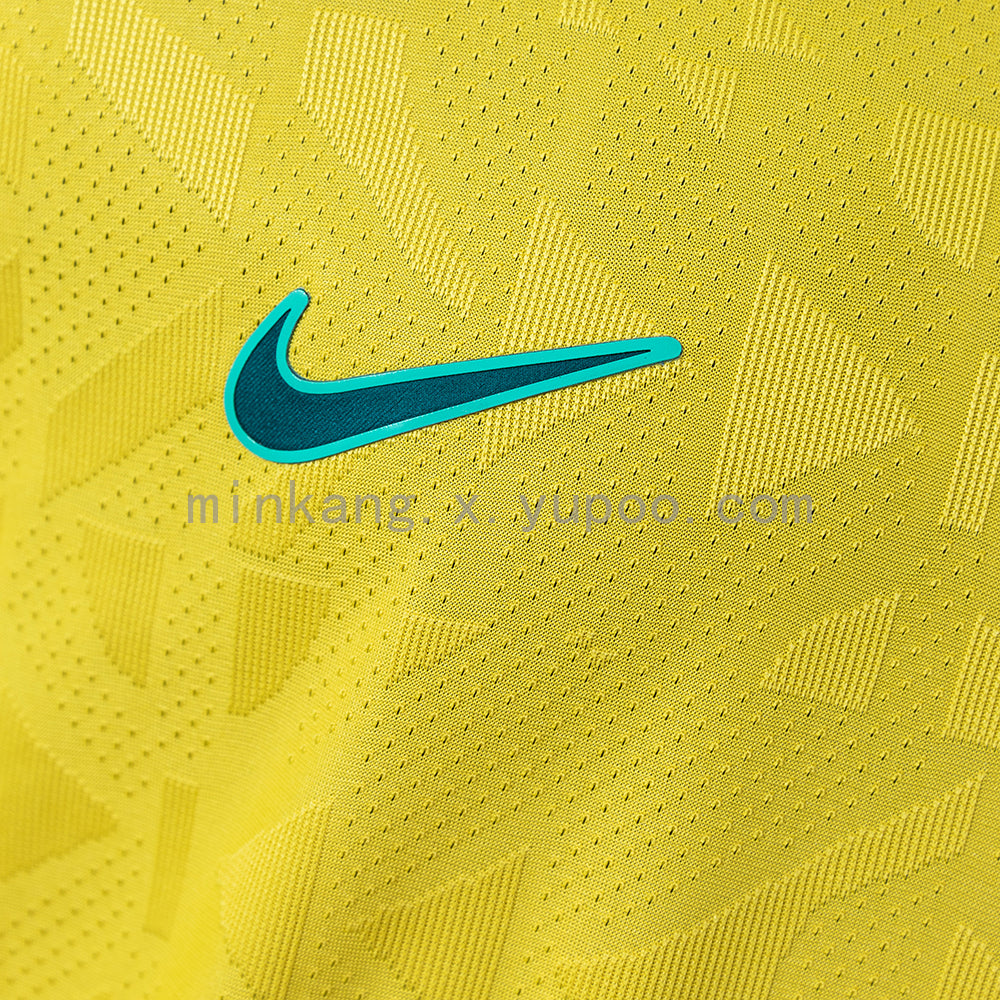 Camisa Brasil Home Manga Longa Versão Jogador 2026
