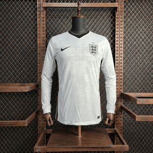 Camisa Inglaterra Home Manga Longa Jogador 2026