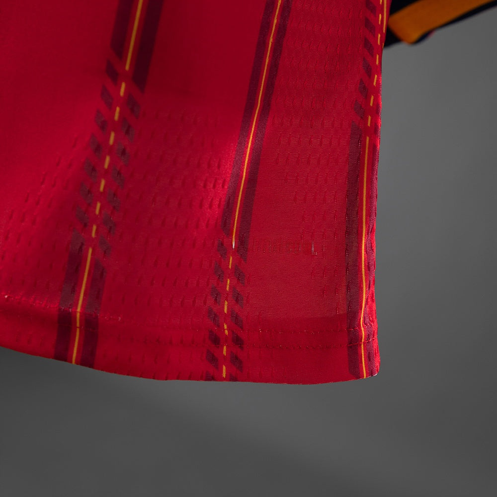 Camisa Espanha Home Manga Longa Jogador 2026