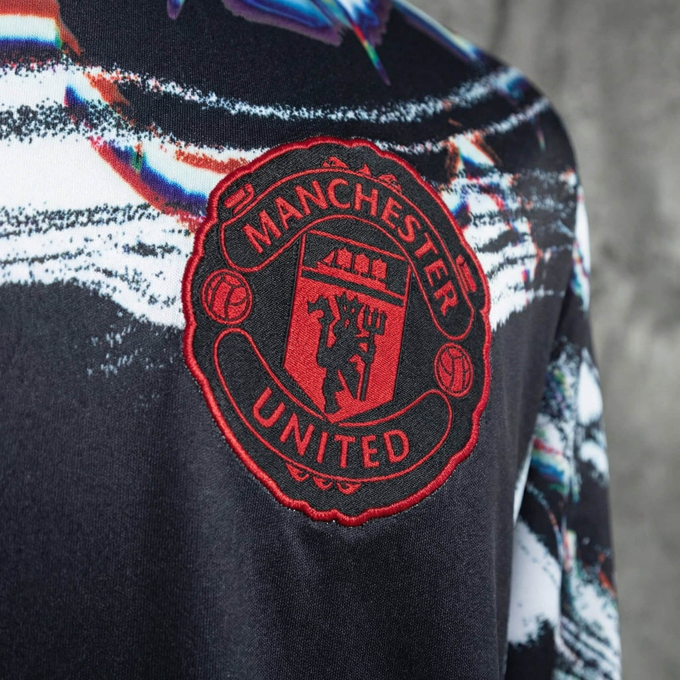 Camisa Manchester United Pré-jogo Manga Longa 2026