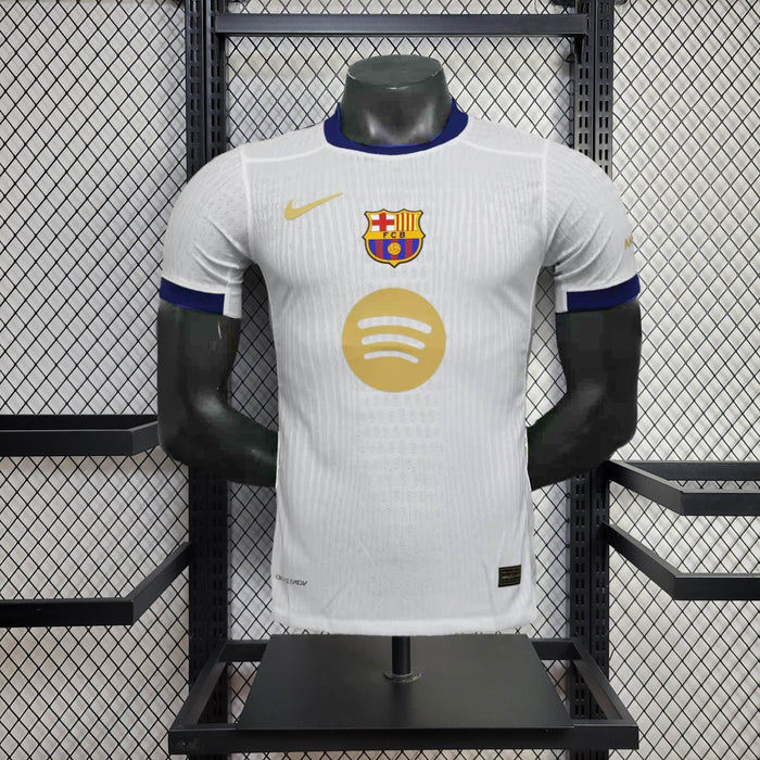 Camisa Barcelona Branca Jogador 25/26
