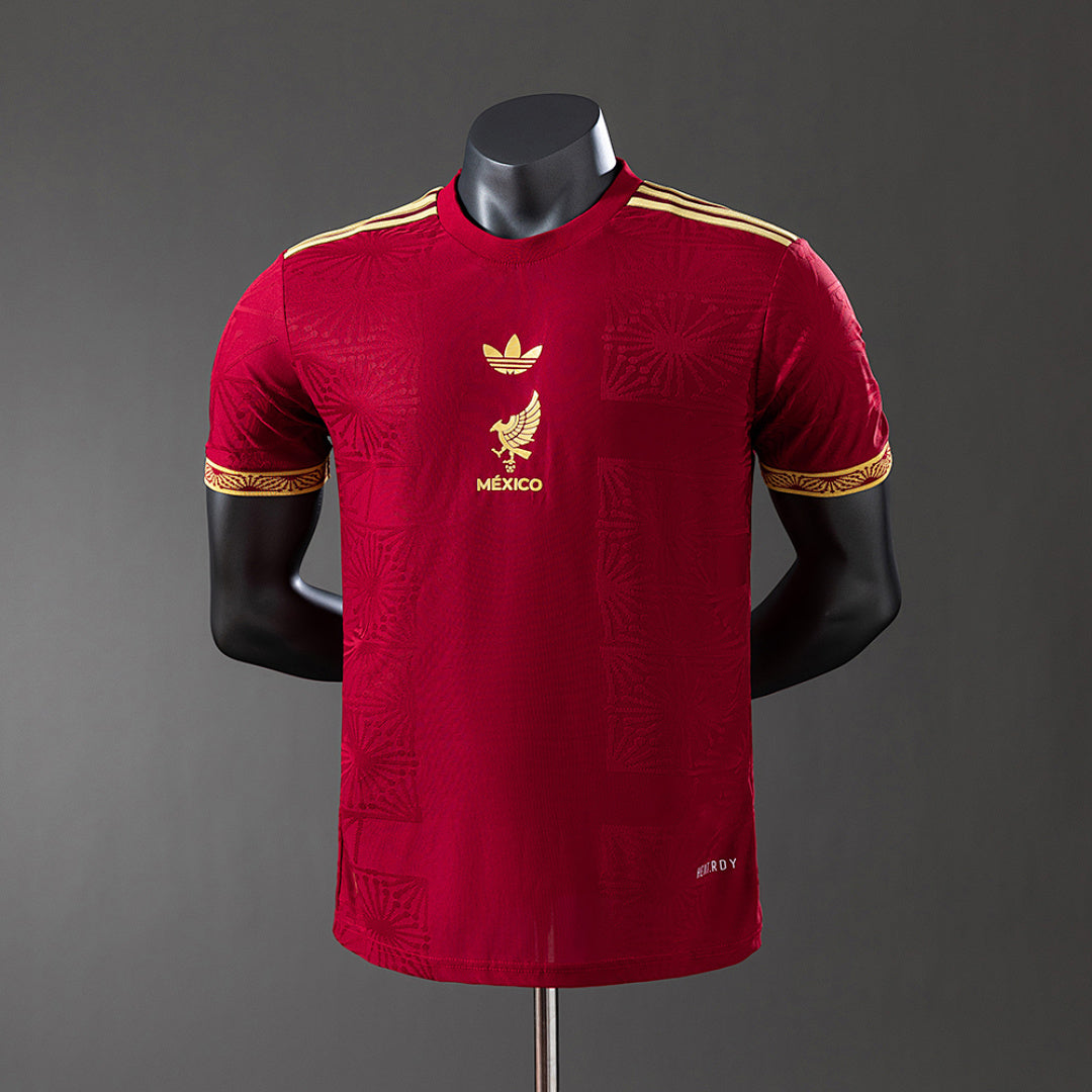 Camisa México Vermelha Versão Jogador 25/26