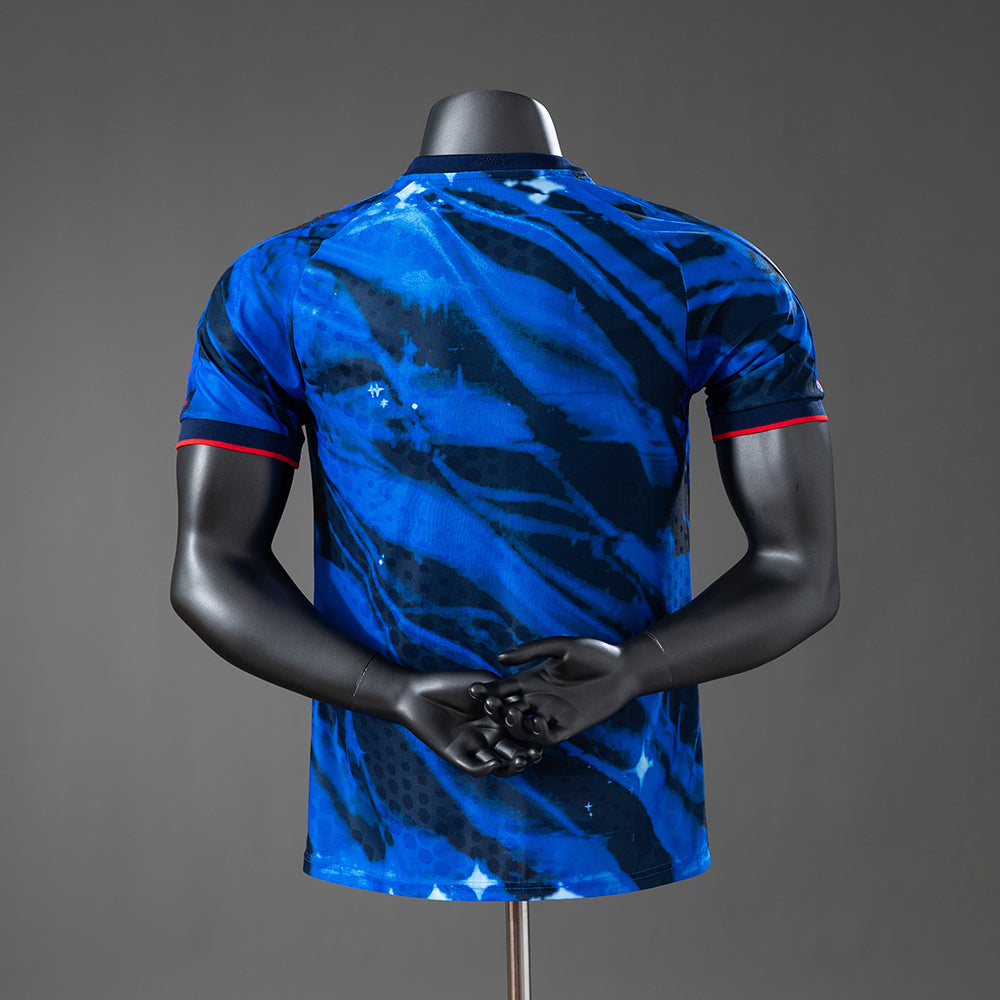 Camisa Estados Unidos Azul Versão Jogador 2026