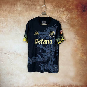 Camisa Aston Villa Away Preta 25/26
