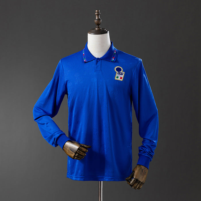 Camisa Itália Retrô Manga Longa 1994