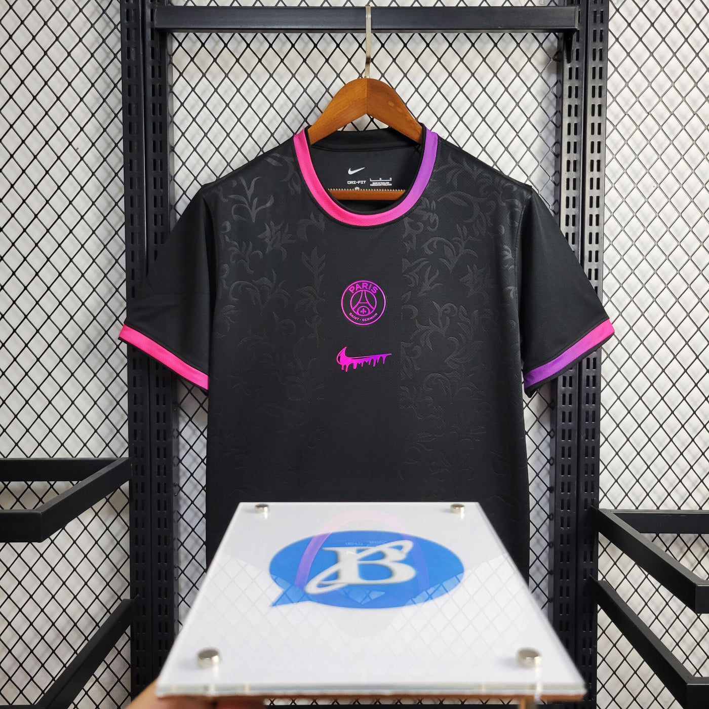 Camisa Paris Saint-Germain Preta 24/25