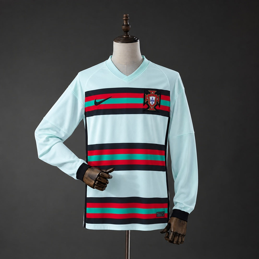 Camisa Portugal Retrô Manga Longa 2020