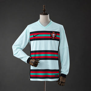 Camisa Portugal Retrô Manga Longa 2020