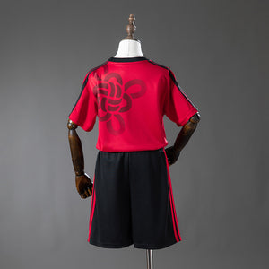 Kit Infantil Manchester United Vermelha 25/26
