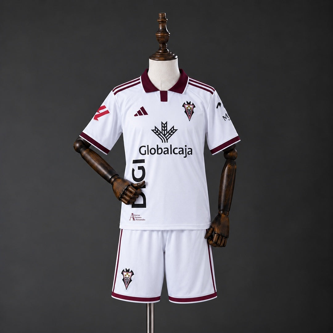 Camisa Albacete Balompié Home Kit Infantil 16 282 26/27