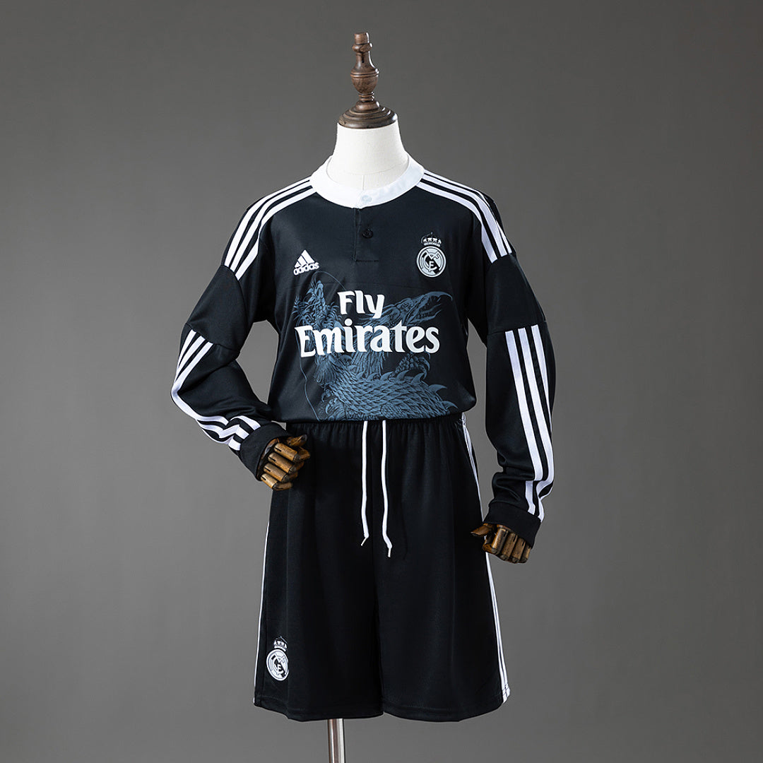 Kit Infantil Real Madrid Manga Longa 14/15