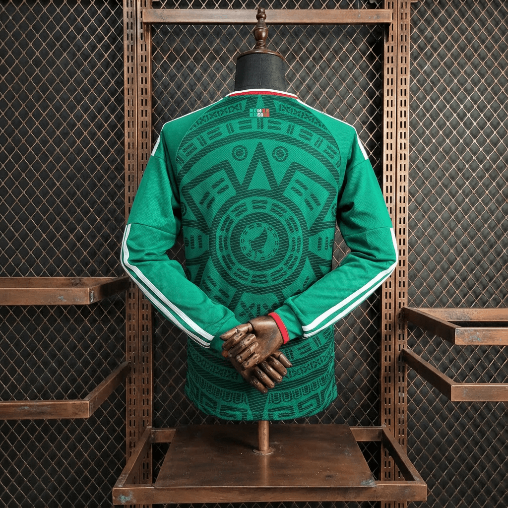 Camisa México Home Manga Longa 2026