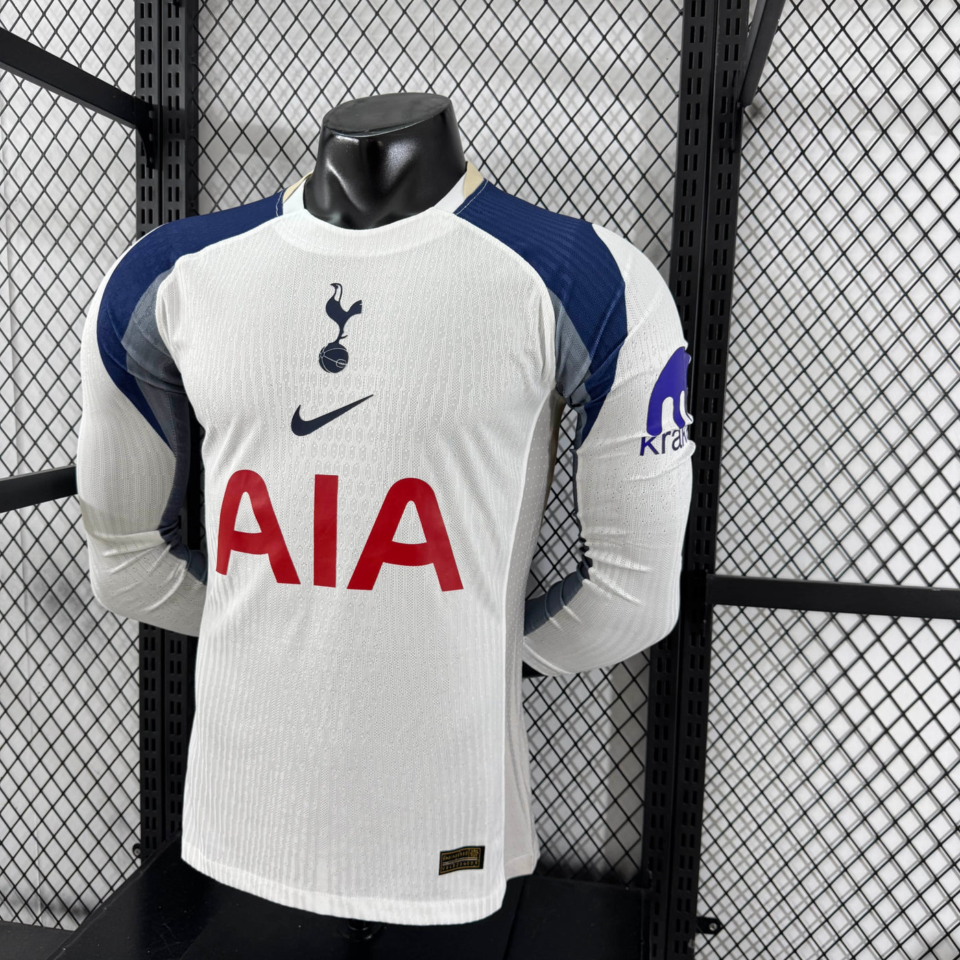 Camisa Tottenham Hotspur Home Manga Longa Jogador 25/26