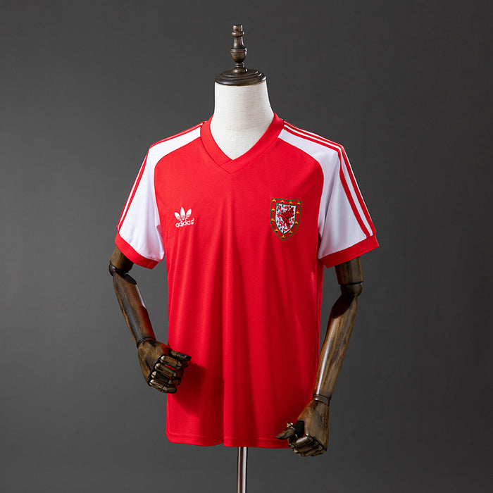 Camisa País de Gales Retrô 1982