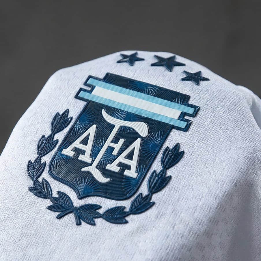 Camisa Argentina Treino Branca Jogador 2026