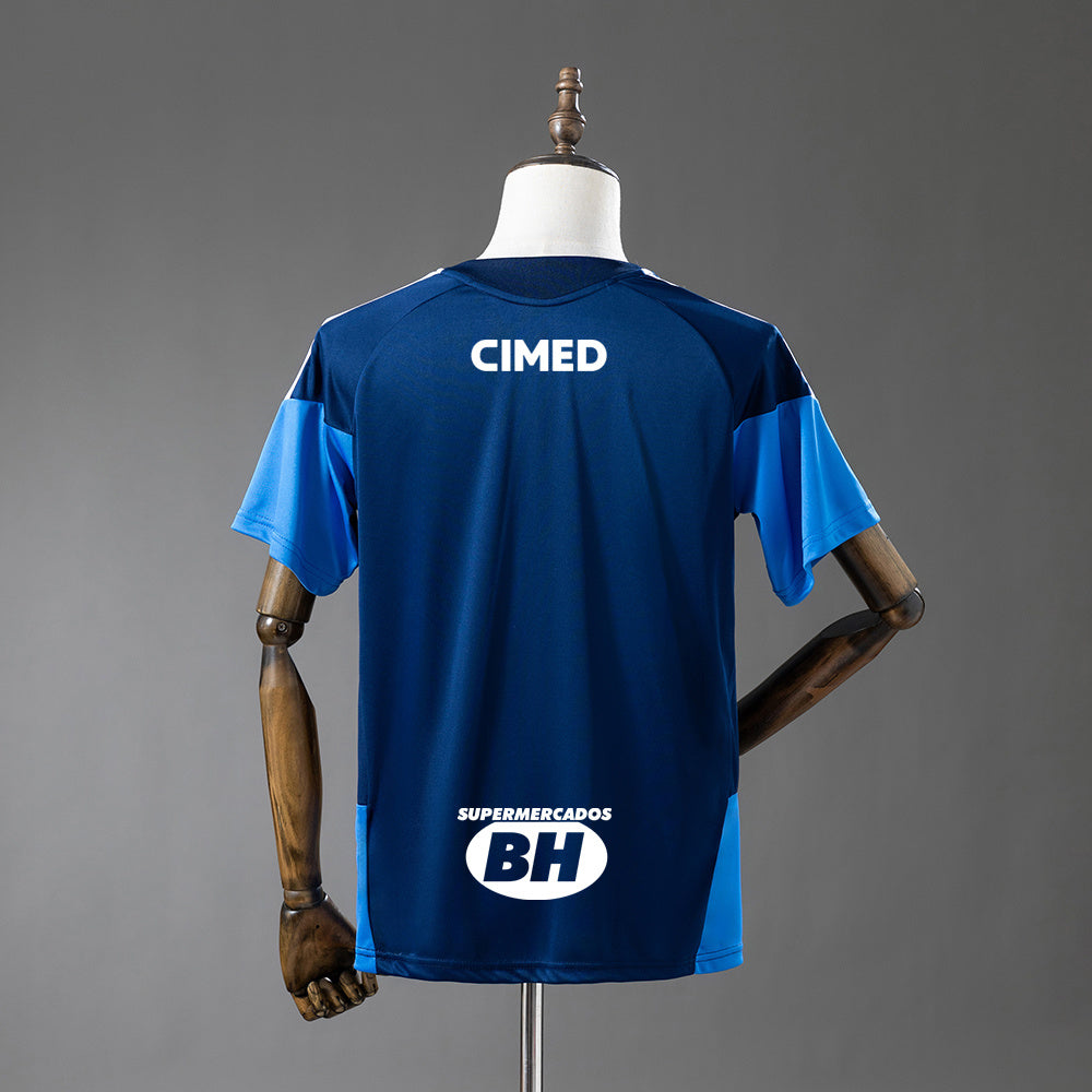 Camisa Cruzeiro Treino Patrocinadores Azul 26/27
