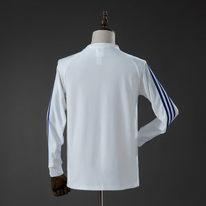 Camisa Leeds United Branca Manga Longa