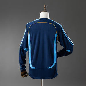 Camisa Argentina Retrô Manga Longa 2006