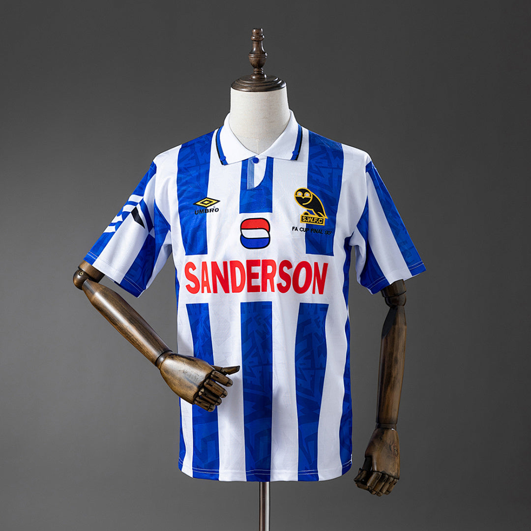 Camisa Sheffield Wednesday Home Retrô Xxl8 92/93