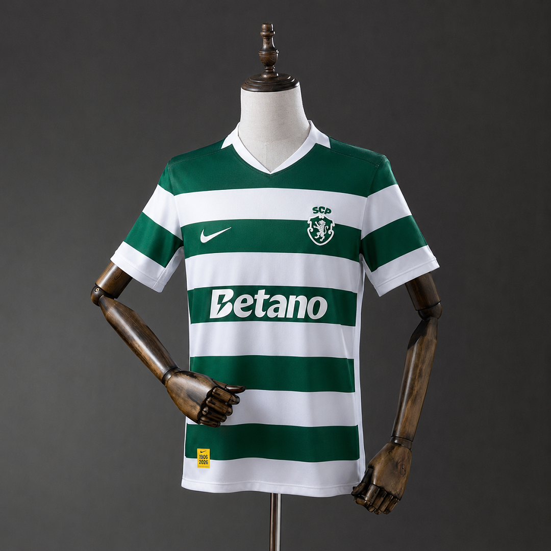 Camisa Sporting Cp Home 4xl2 26/27