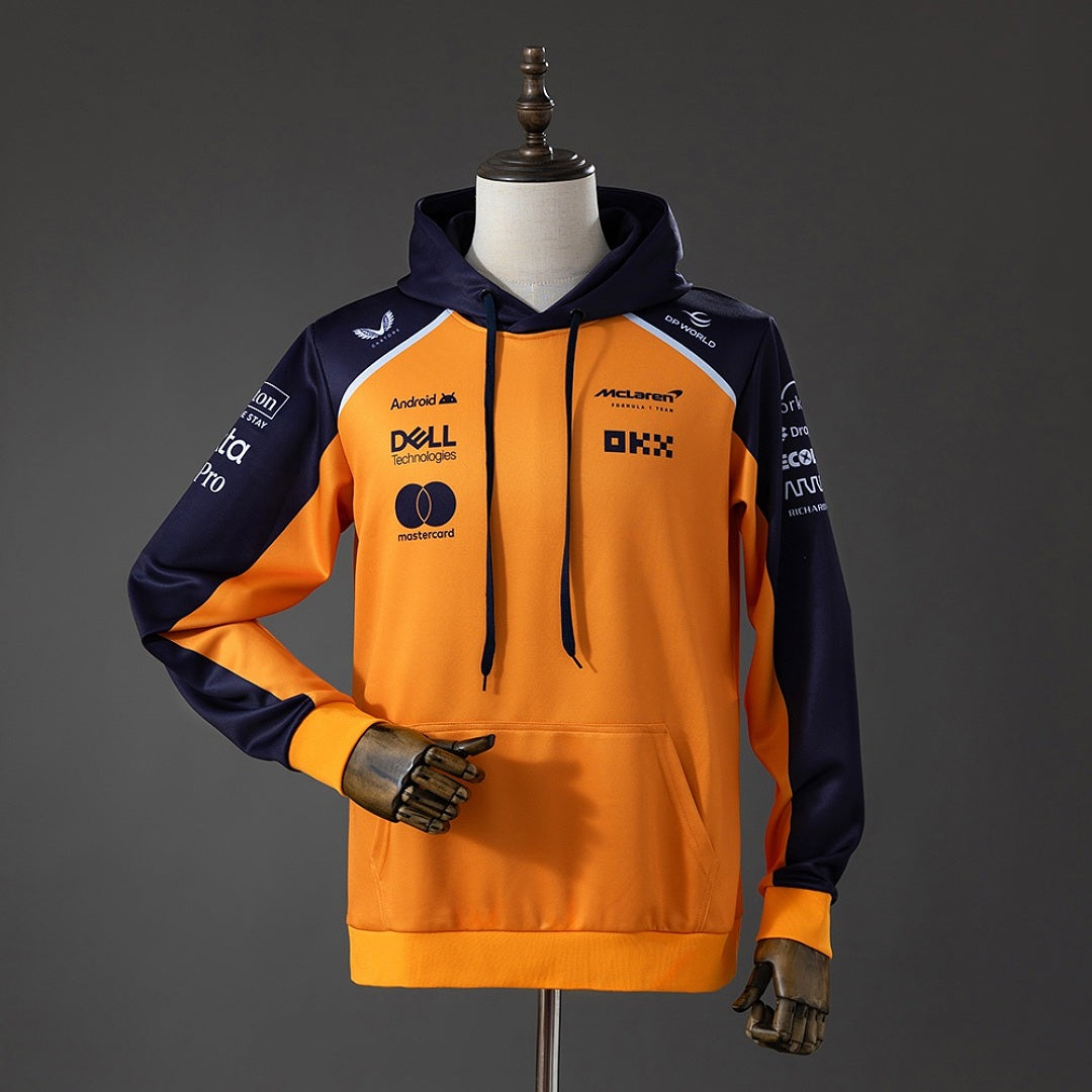 Camisa Mclaren F1 Team Orange And Preta Moletom 4xl9 2025