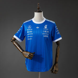 Camisa Mercedes Amg Petronas F1 Azul T 5xl 110 2026