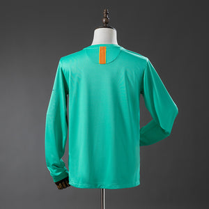 Camisa Barcelona Retrô Manga Longa 10/11