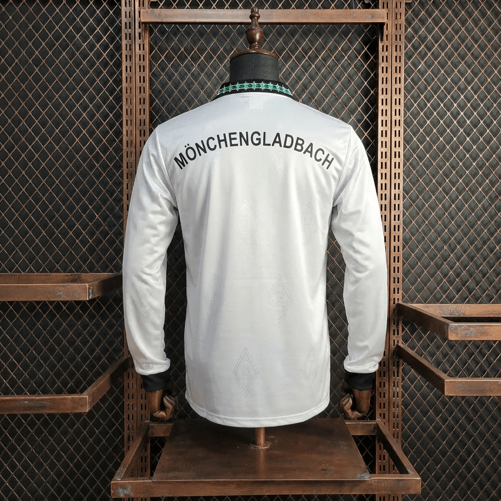Camisa Borussia Monchengladbach Retrô Manga Longa 95/96