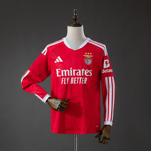 Camisa Benfica Home Long Sleeved 4xl8 26/27