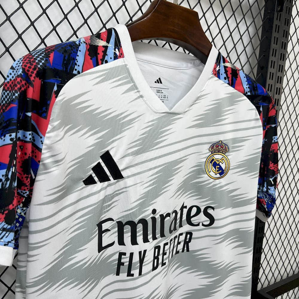 Camisa Real Madrid Pré-jogo Kit Pré-jogo 25/26