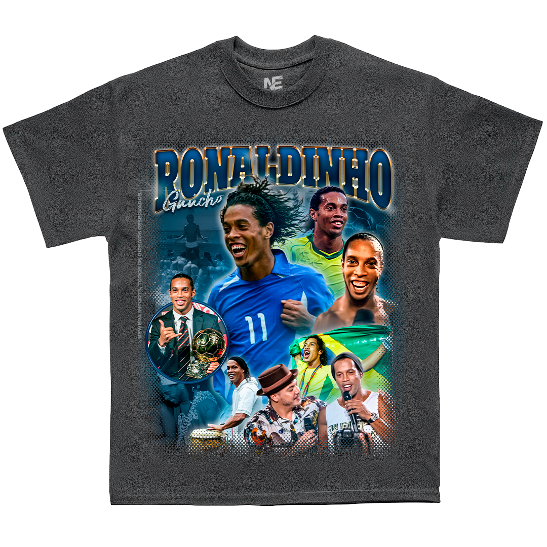 Camiseta Icons - Ronaldinho Gaúcho