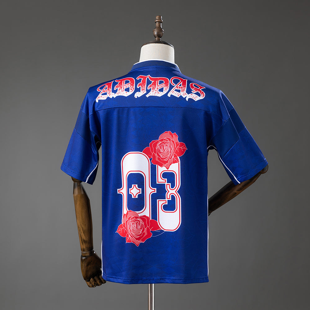 Camisa Originals Roses Azul Xxl7