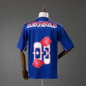 Camisa Originals Roses Azul Xxl7