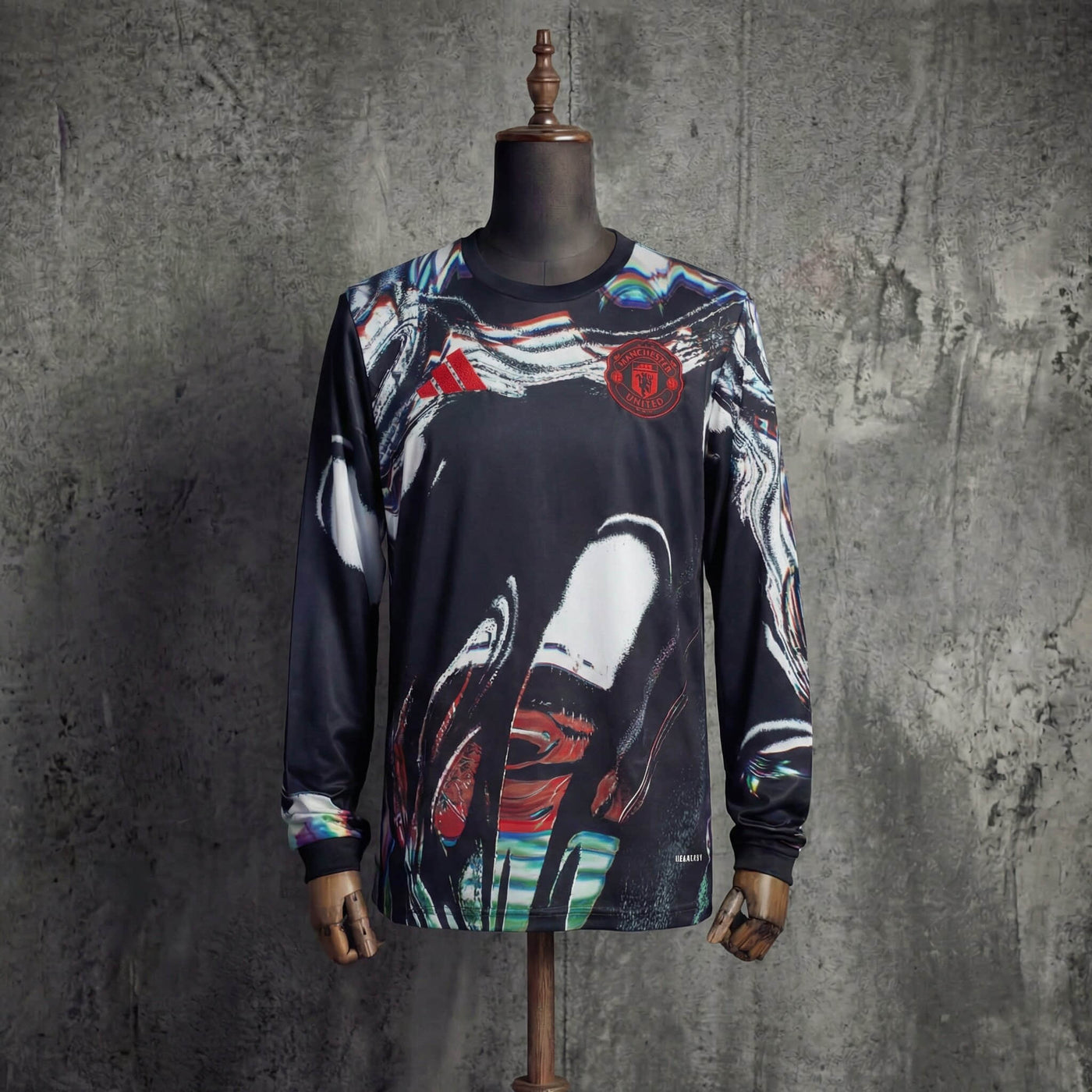 Camisa Manchester United Pré-jogo Manga Longa 2026