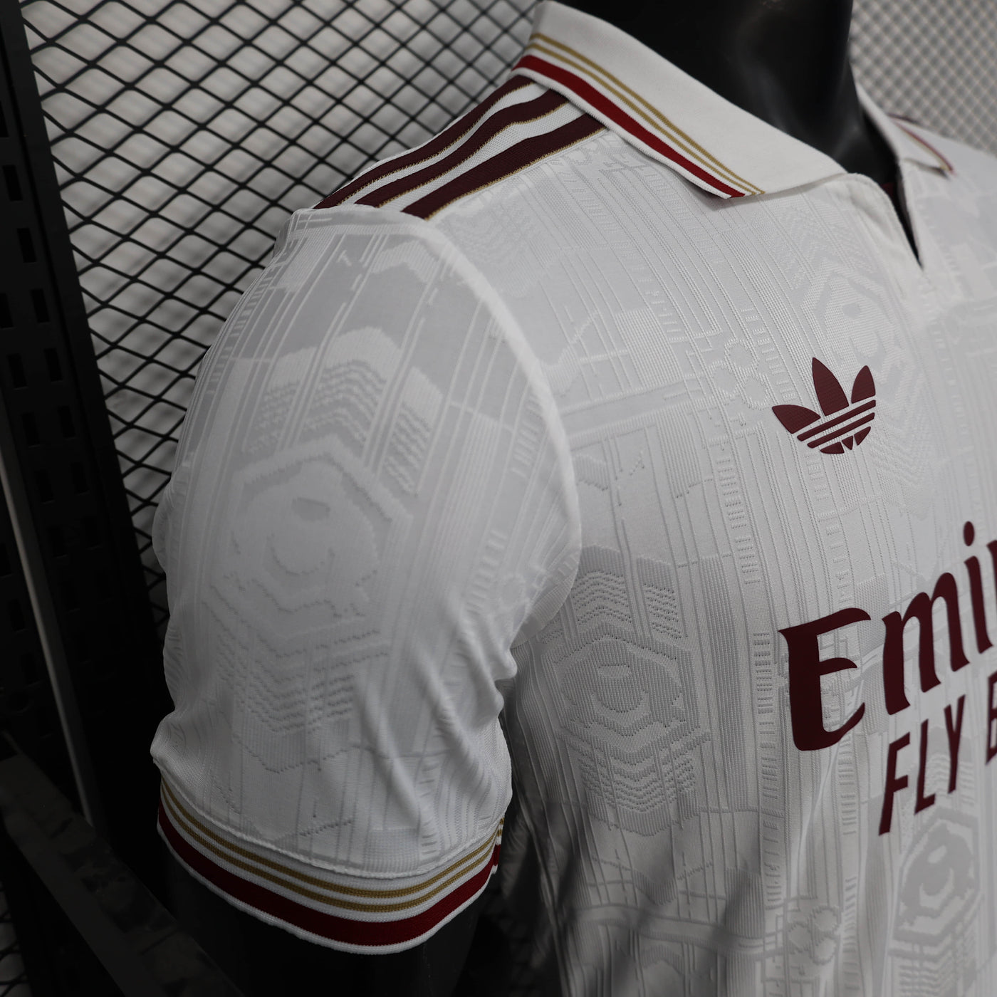 Camisa Arsenal Away Branca Jogador 25/26