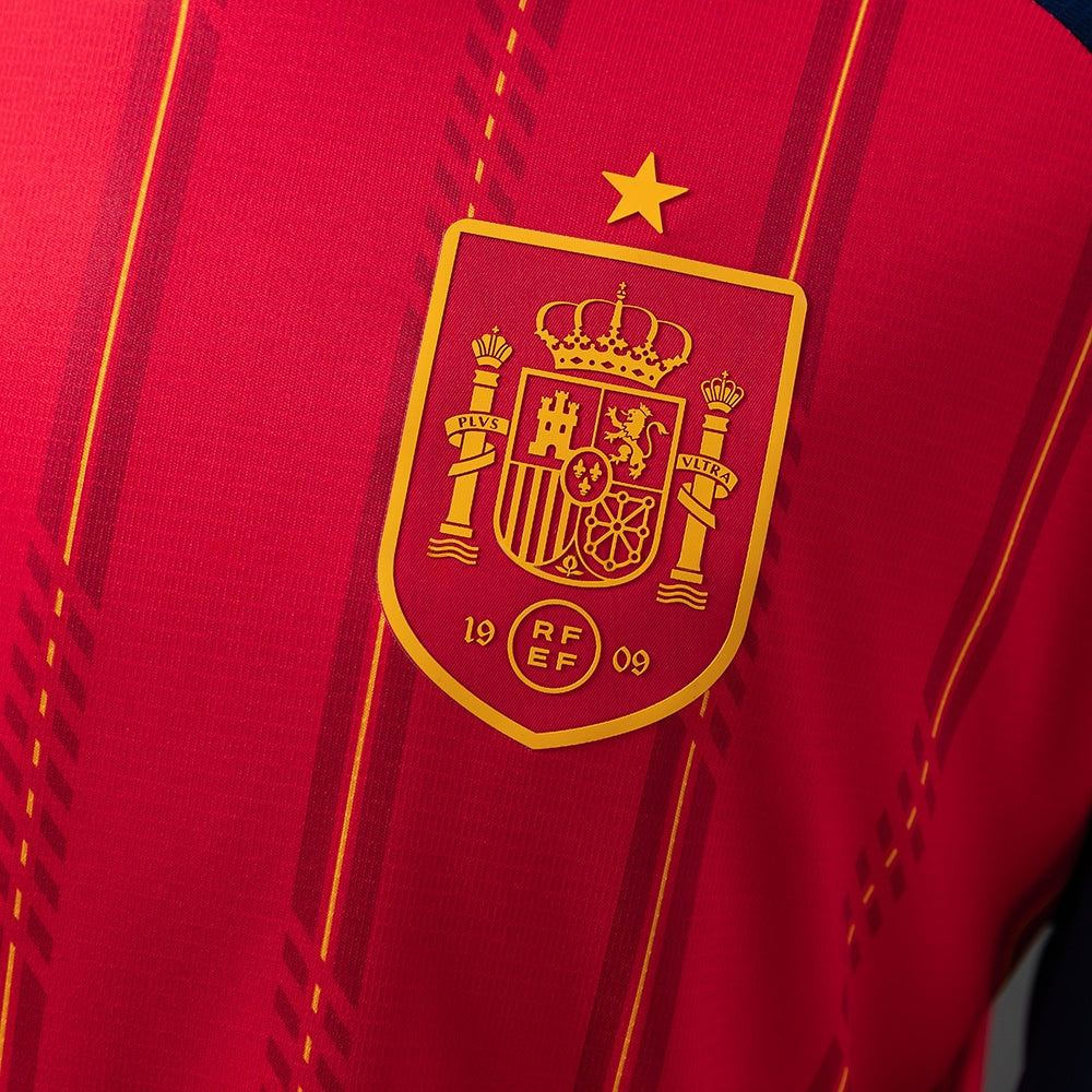 Camisa Espanha Home Manga Longa 2026