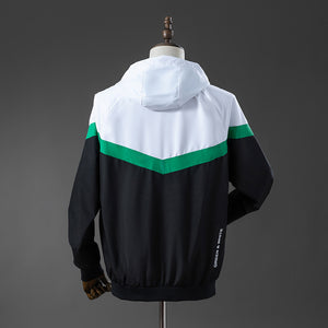 Corta Vento Real Betis Preta Branca Verde