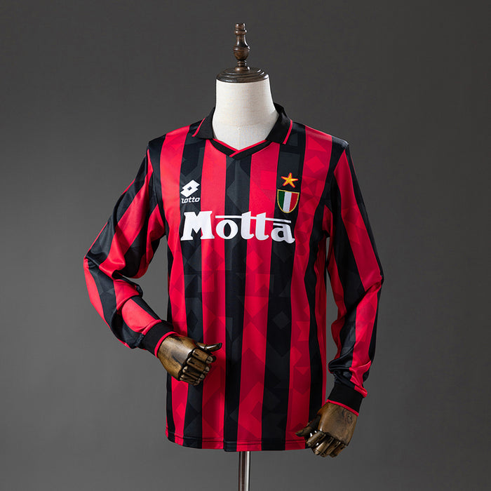 Camisa AC Milan Home Manga Longa 93/94