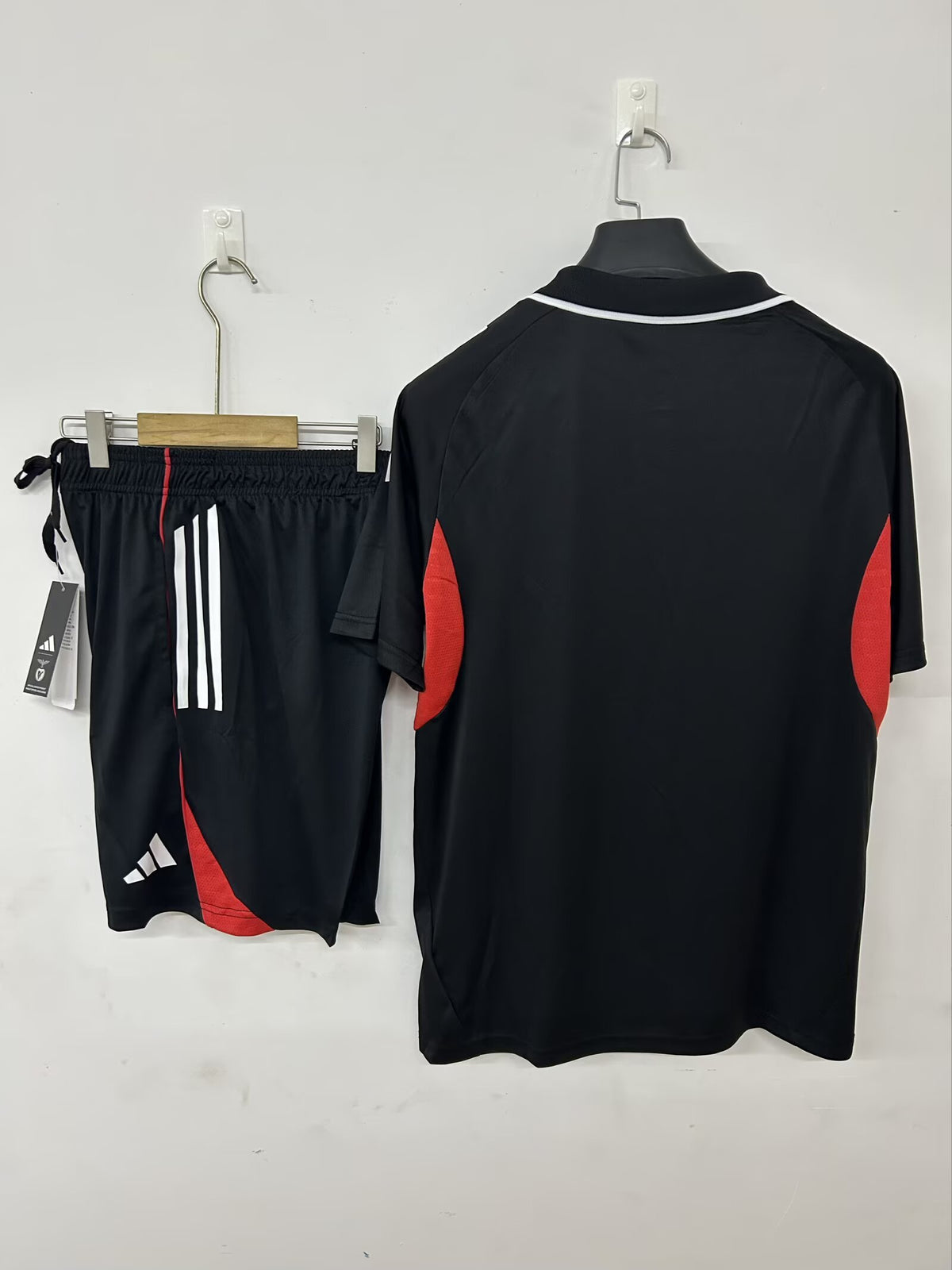 Camisa Polo Benfica Treino Suit Preta 3xl2 25/26