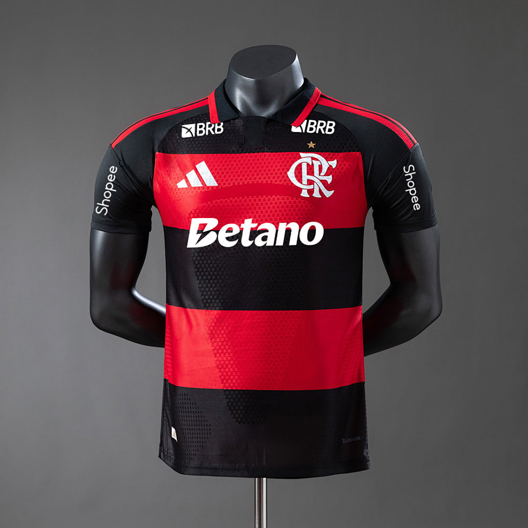 Camisa Flamengo Home Patrocinadores Versão Jogador 26/27