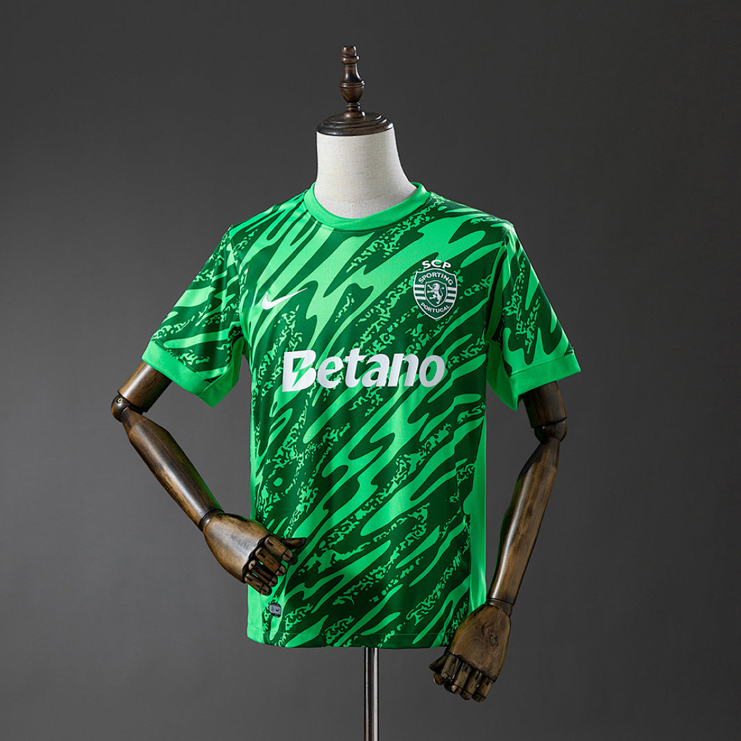 Camisa Sporting Lisbon Verde Goleiro 4xl8 25/26