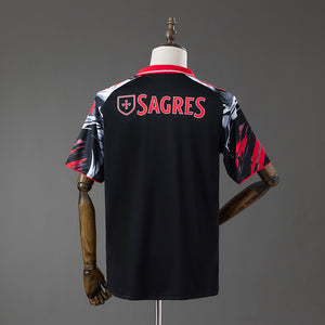 Camisa Benfica Special Eagle Preta& Branca 4xl8 26/27