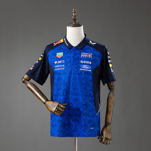 Camisa Oracle Vermelha Bull Racing F1 Racing Suit Polo 5xl8 2026
