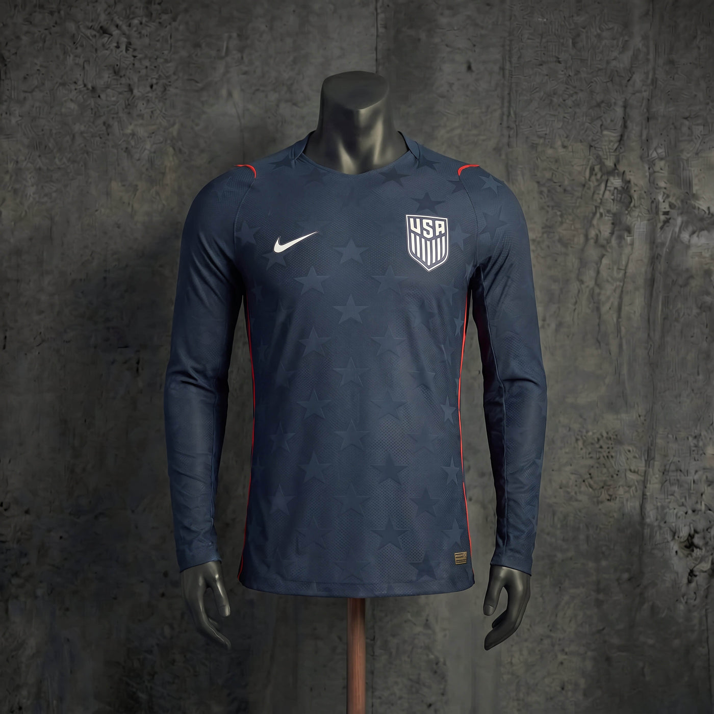 Camisa Estados Unidos Away Manga Longa Jogador 2026