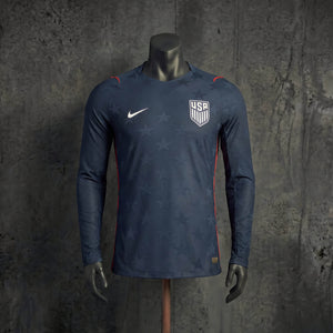 Camisa Estados Unidos Away Manga Longa Jogador 2026