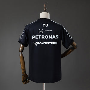 Camisa Y 3 Mercedes Amg Petronas F1 Preta T 5xl7
