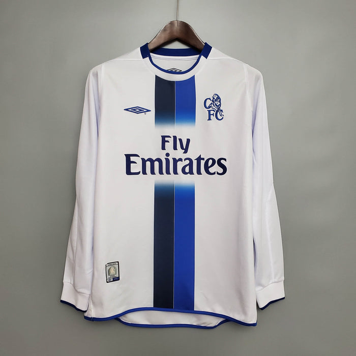 Camisa Chelsea Retrô Manga Longa 03/05
