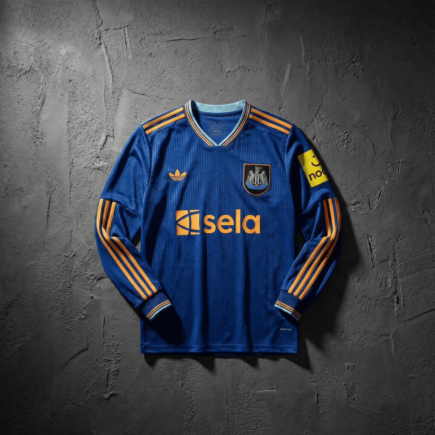 Camisa Newcastle United Away Manga Longa 25/26